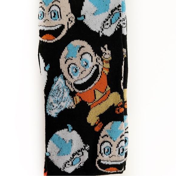 Nickelodeon Avatar The Last Airbender Aang Appa Momo Crew Socks Mens Womens - Picture 4 of 7
